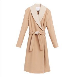 Cuyana Soft Wrap Coat - XS